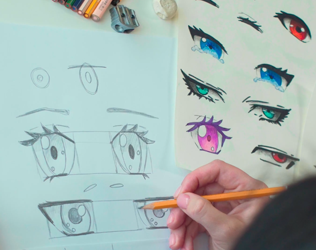 Anime course for children (7-12 years old) from 03.12.2023 to 04.02.2024