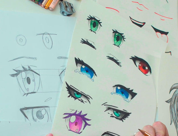 Anime course for children (7-12 years old) from 03.12.2023 to 04.02.2024
