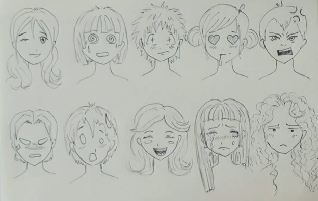 Anime course for children (7-12 years old) from 03.12.2023 to 04.02.2024