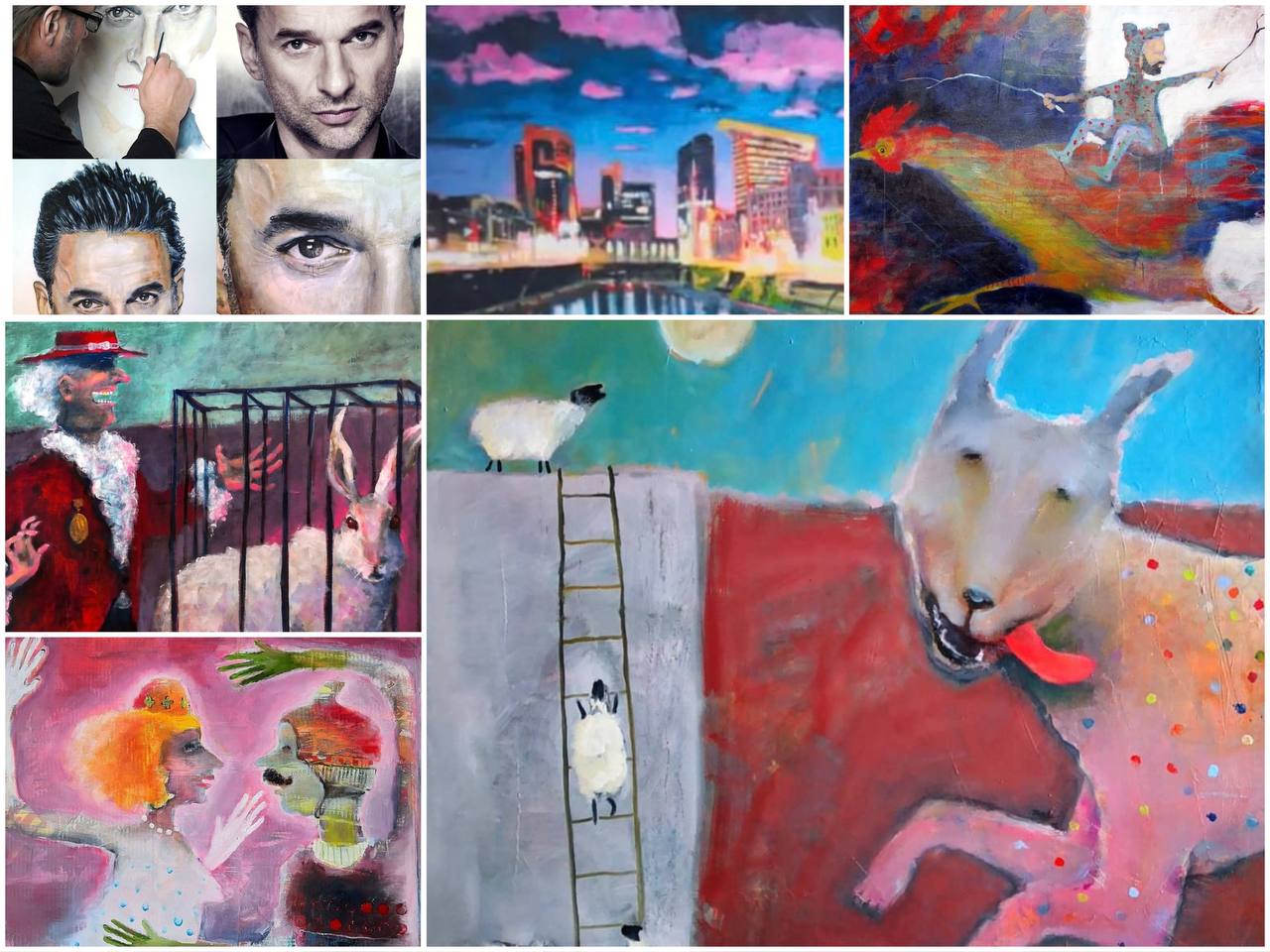 Painting course "Art Without Borders" with Dzintars Kalnins